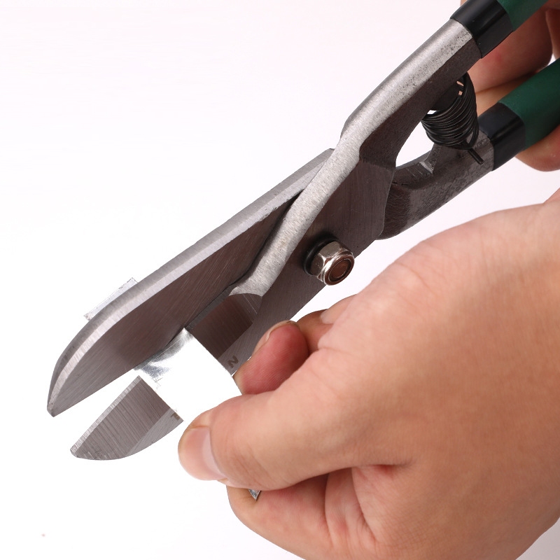 Kéo cắt tôn và cắt xương thạch cao Tuosen với 2 mẫu tay cầm bọc cao su dính