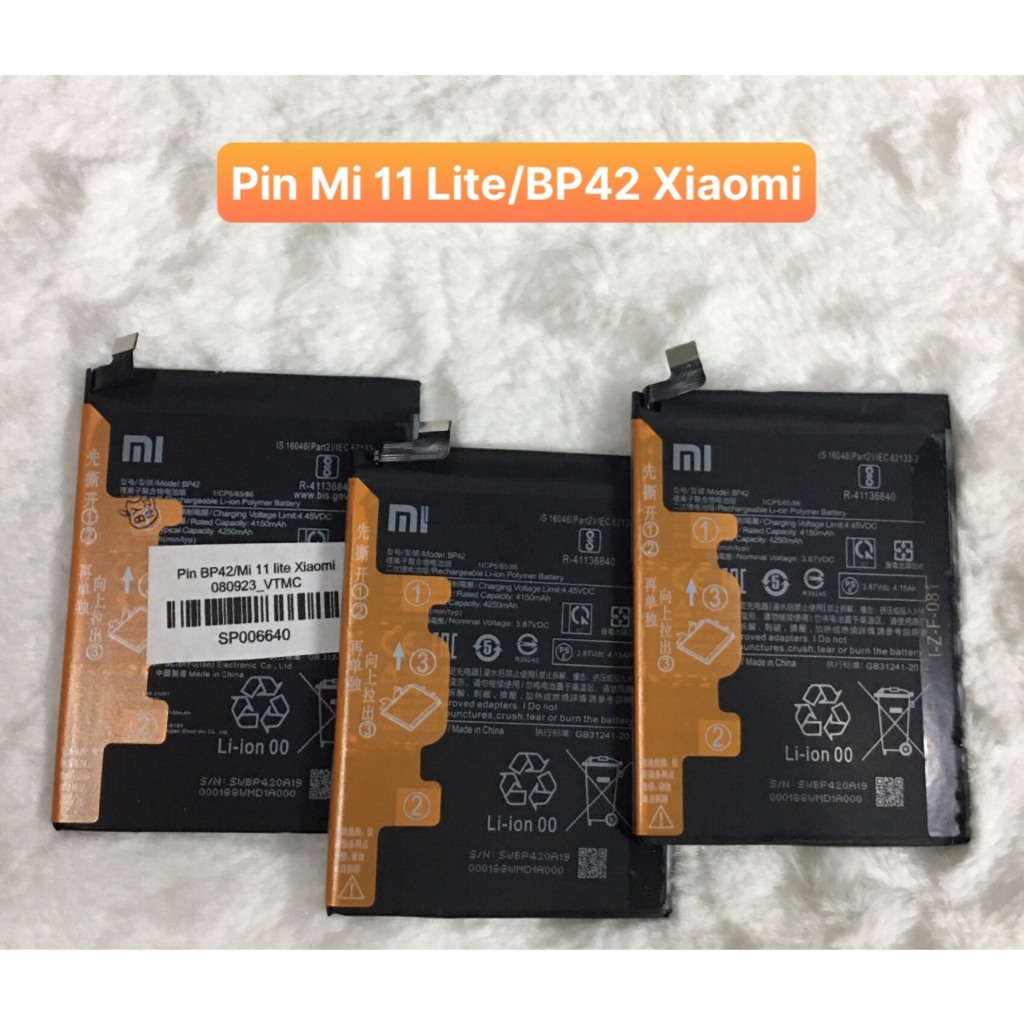Pin BP42/Mi 11 lite Xiaomi