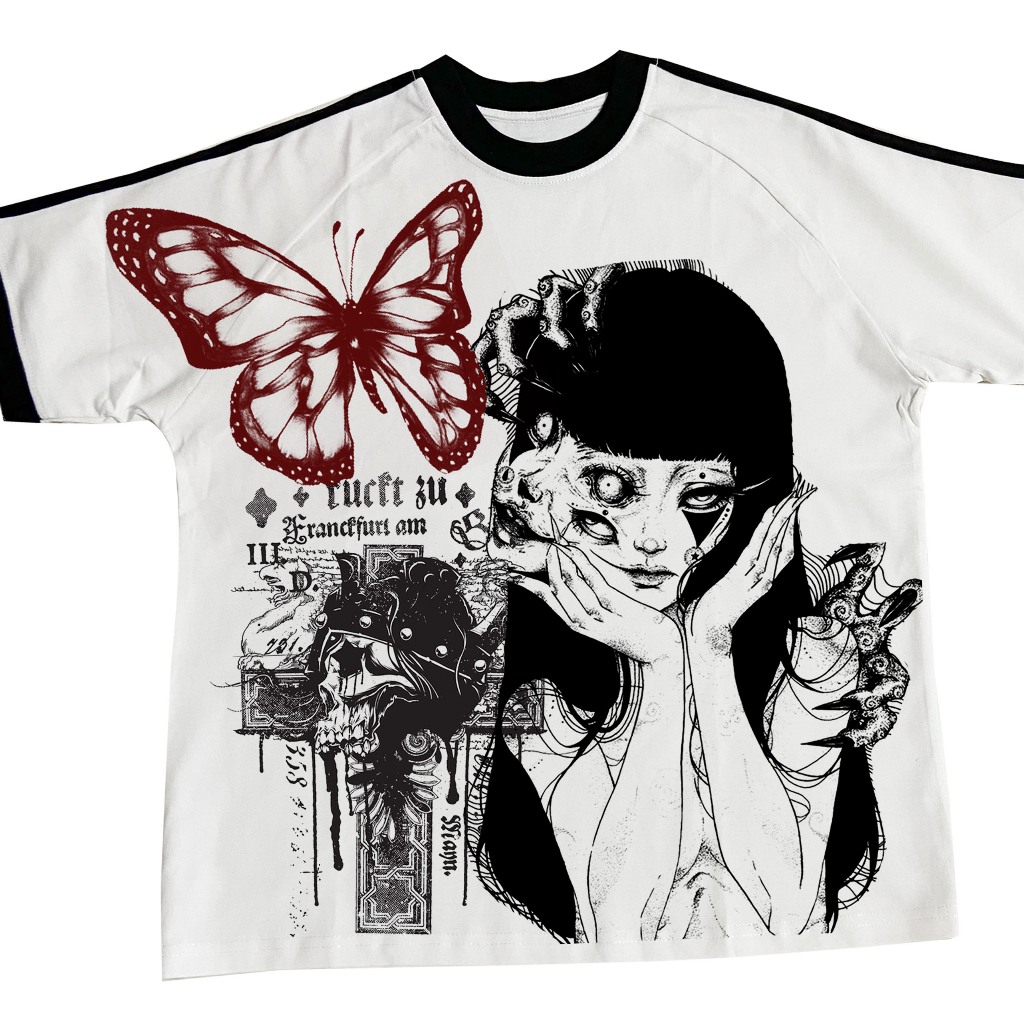 Áo Thun Baby Tee Anime Tomie MASTER Unisex