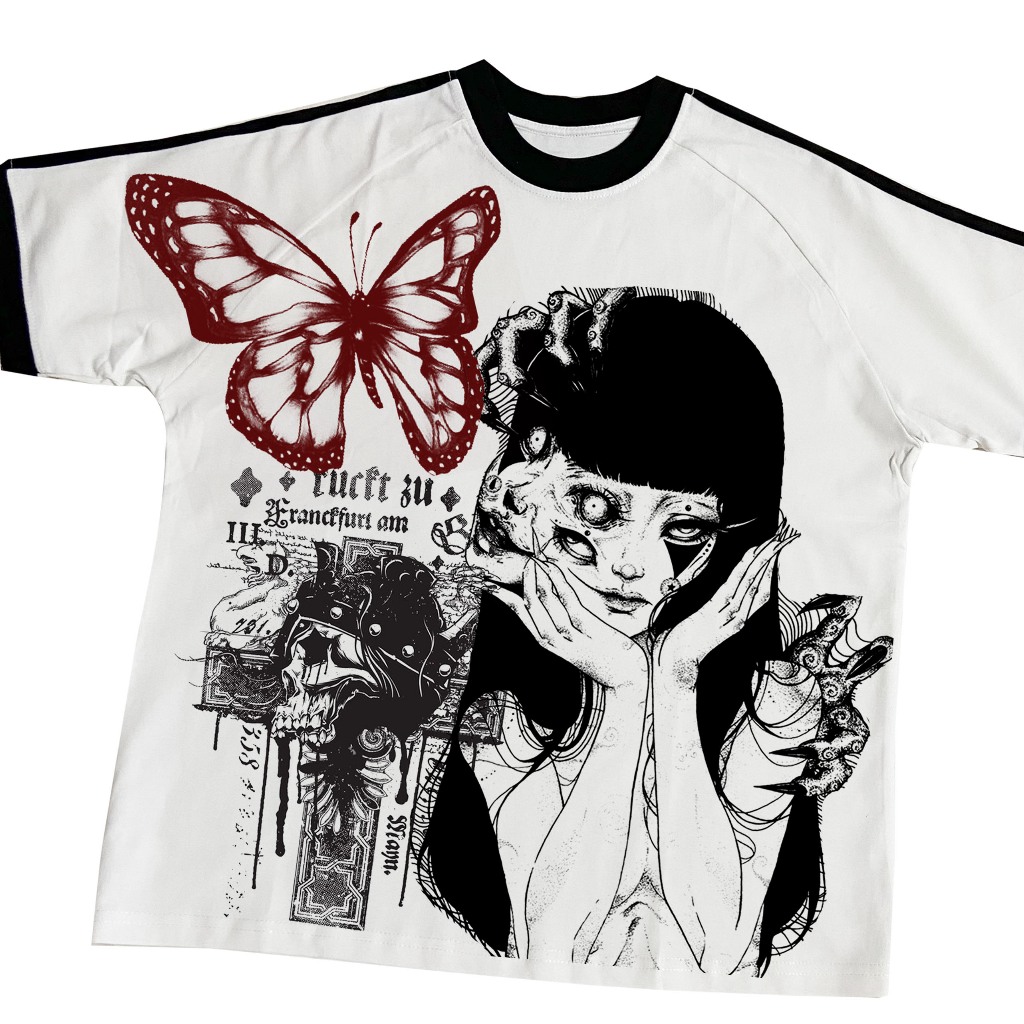 Áo Thun Baby Tee Anime Tomie MASTER Unisex