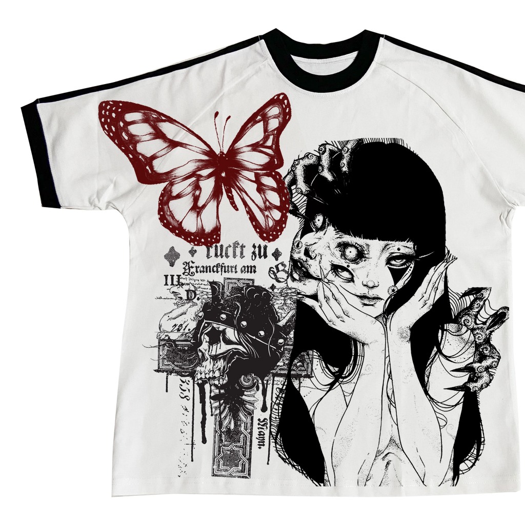 Áo Thun Baby Tee Anime Tomie MASTER Unisex