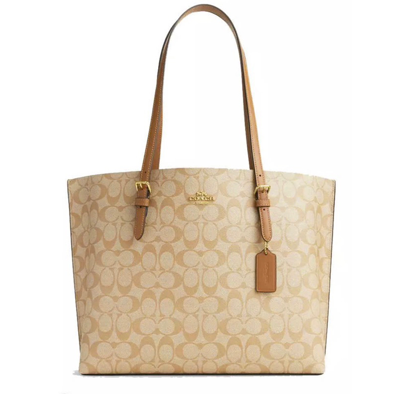 Túi tote công sở Coach Mollie Tote Canvas