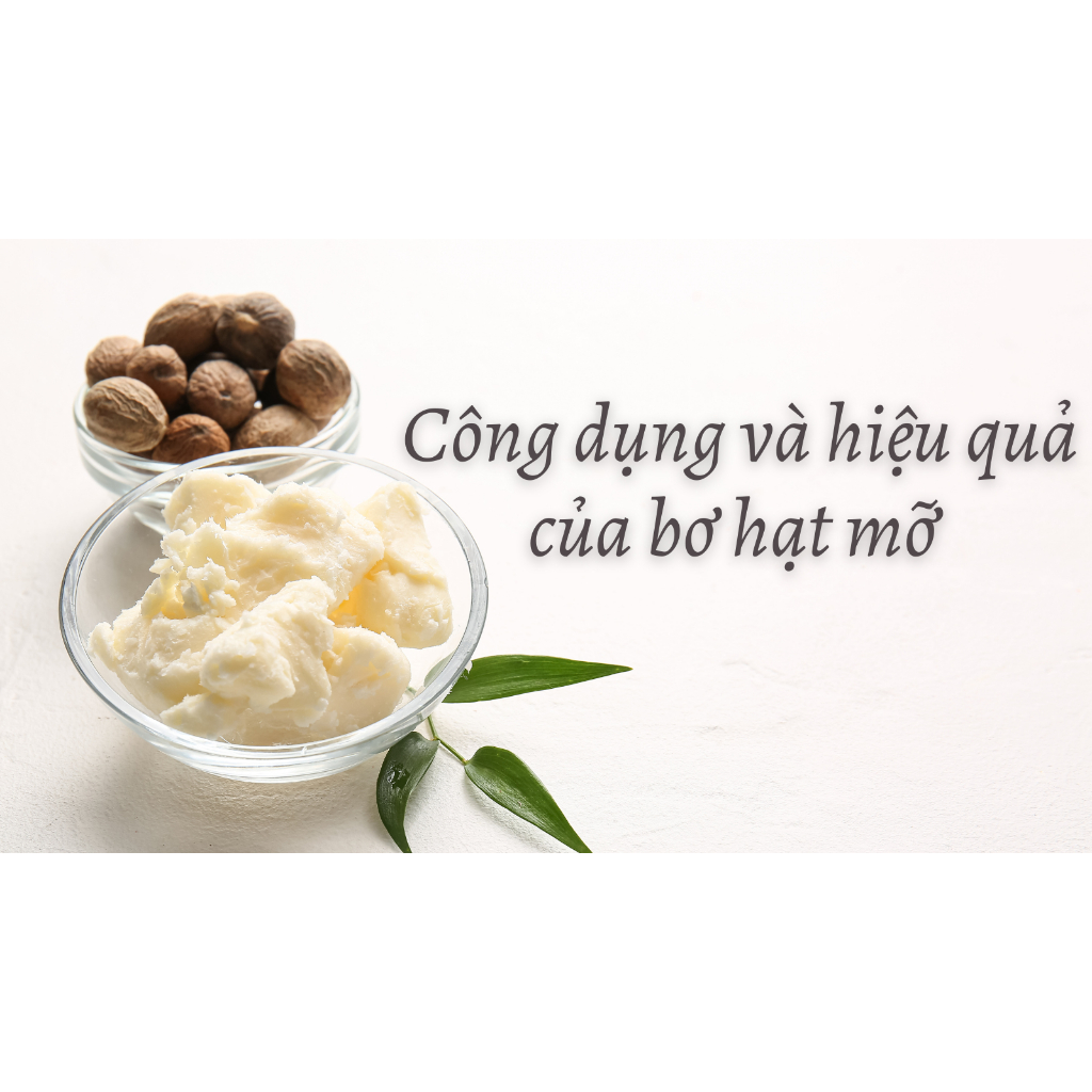 10-50gr Bơ Hạt Mỡ, Shea butter, bơ shea đã tinh chế, làm son môi, làm kem đưỡng da