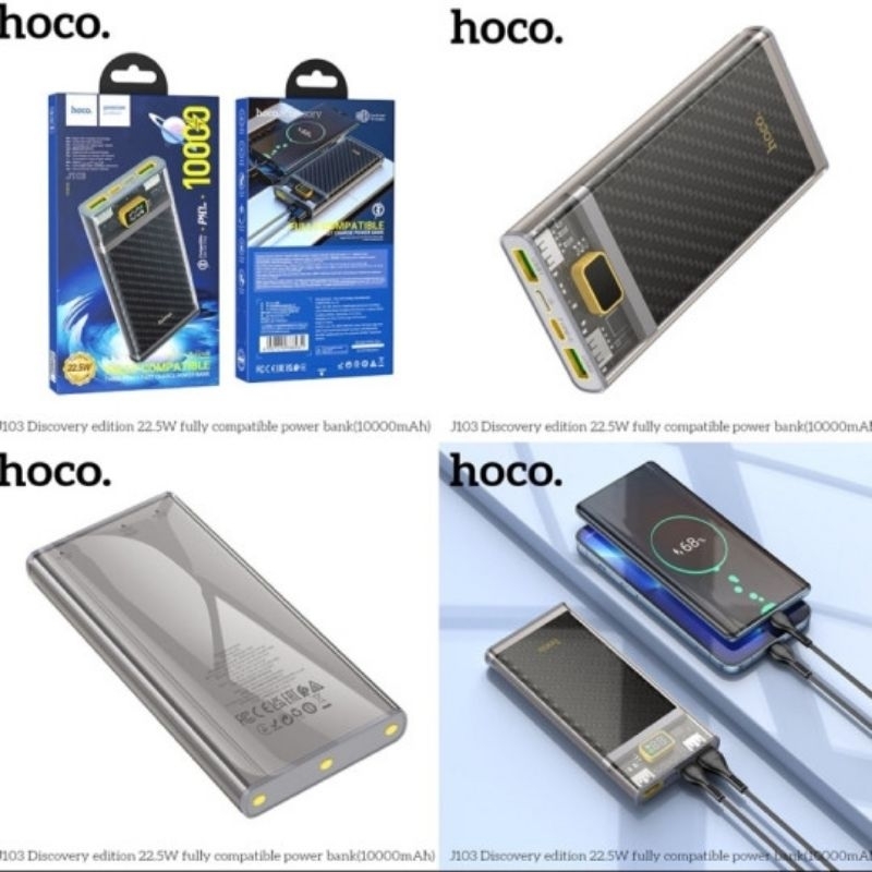 Pin Dự Phòng Sạc Nhanh 22.5W Hoco J103 10.000mah