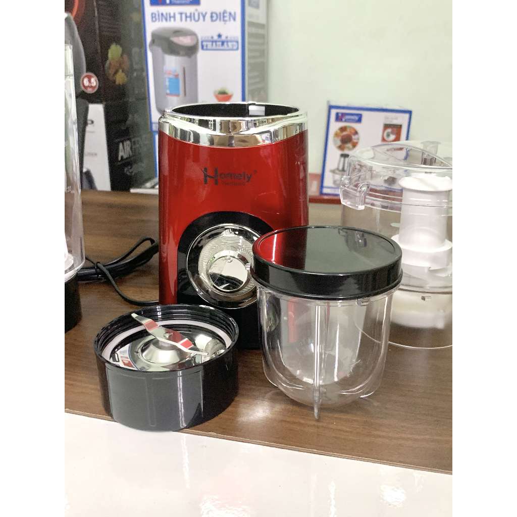 Máy xay sinh tố 3 trong 1 Homely HL-525 công suất 400W, máy xay 3 côi tiện dụng cho gia đình Homely Thailand