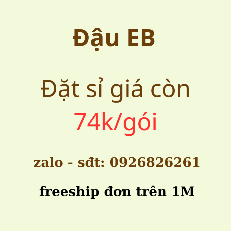 Đậu hũ phô mai EB