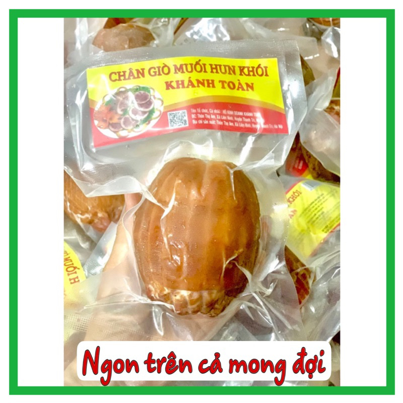 Chân giò muối hun khói gói 300g -Khánh Toàn