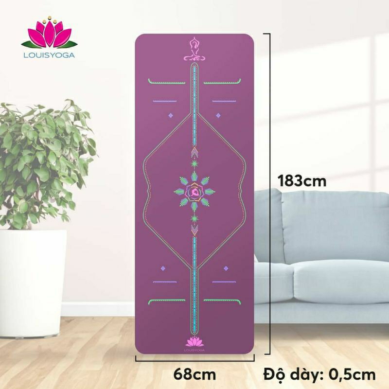 THẢM YOGA CAO CẤP NỮ HOÀNG LOUIS QUEEN