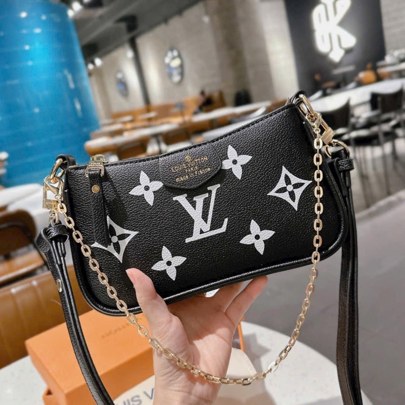 TÚI LV EASY POUCH FULLBOX SEAL