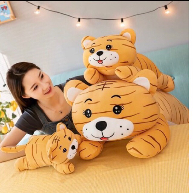 Gấu bông Hình Hổ Vàng Cho Bé siêu yêu kích thước kích thước 40cm 60cm 80cm 100cm cho mọi lứa tuổi