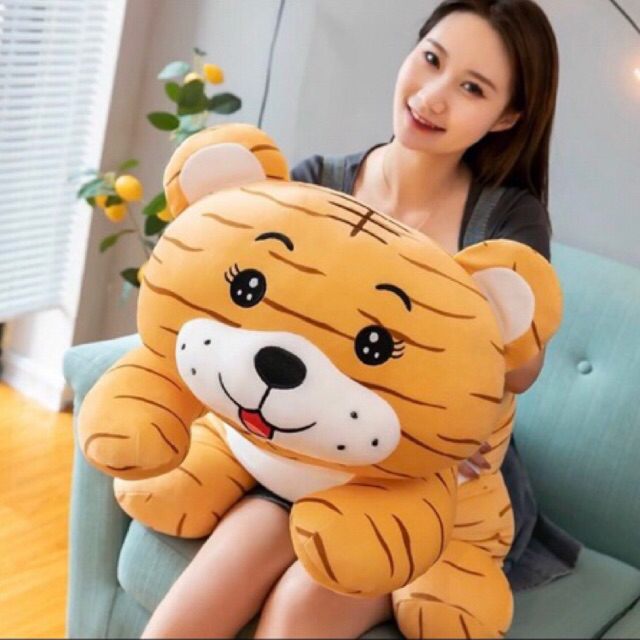 Gấu bông Hình Hổ Vàng Cho Bé siêu yêu kích thước kích thước 40cm 60cm 80cm 100cm cho mọi lứa tuổi