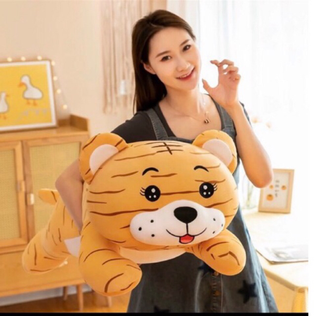 Gấu bông Hình Hổ Vàng Cho Bé siêu yêu kích thước kích thước 40cm 60cm 80cm 100cm cho mọi lứa tuổi