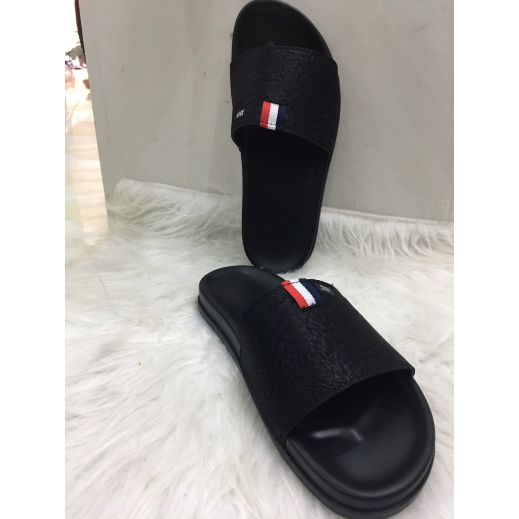Dép quai ngang nam nữ THOME da sít hót trend