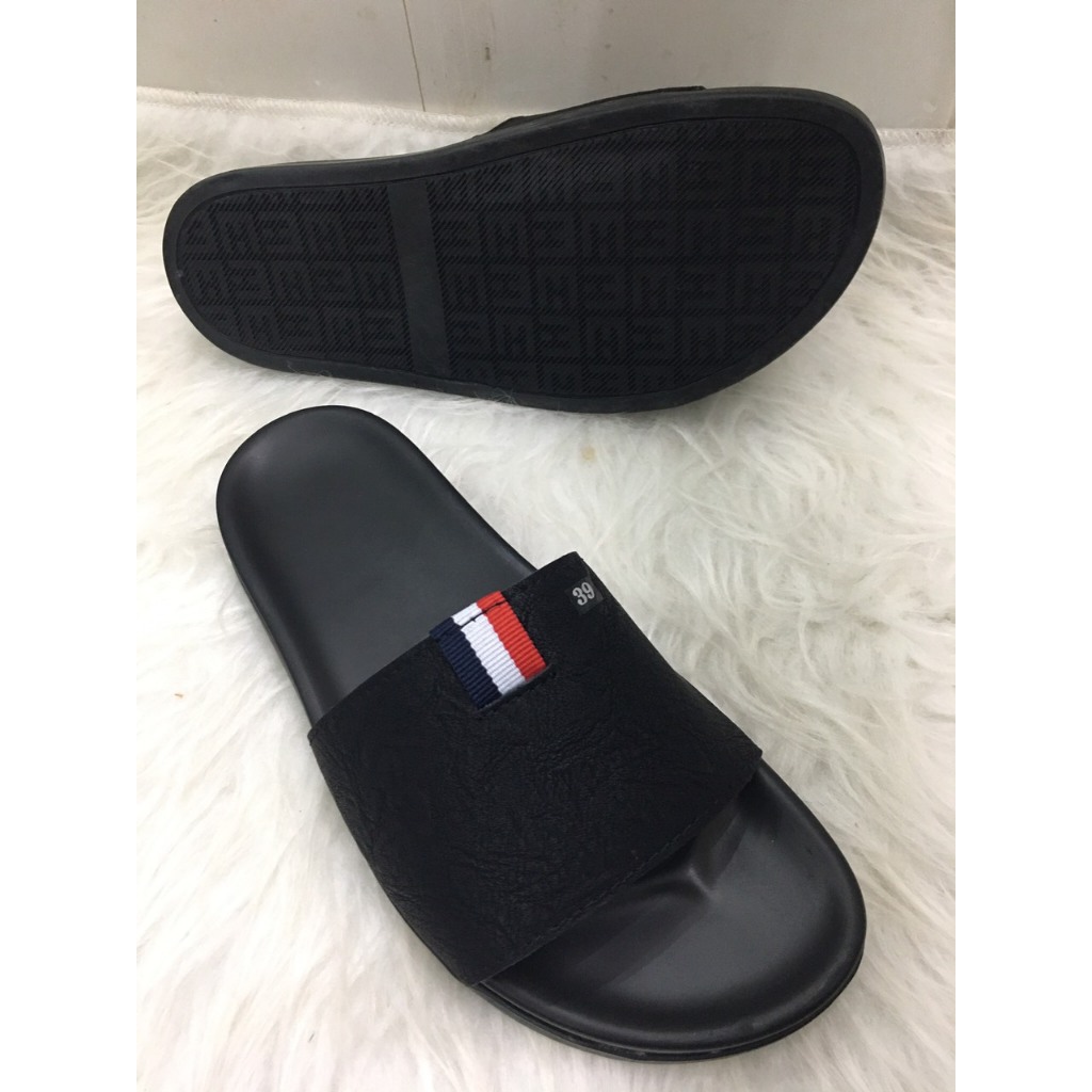 Dép quai ngang nam nữ THOME da sít hót trend