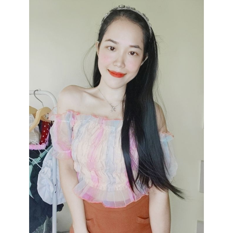 Áo voan kính 7 màu