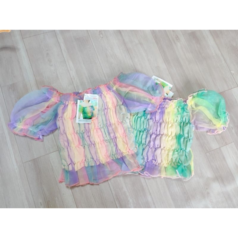 Áo voan kính 7 màu