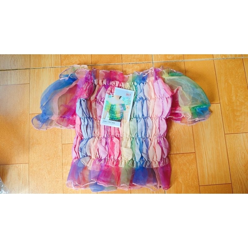 Áo voan kính 7 màu