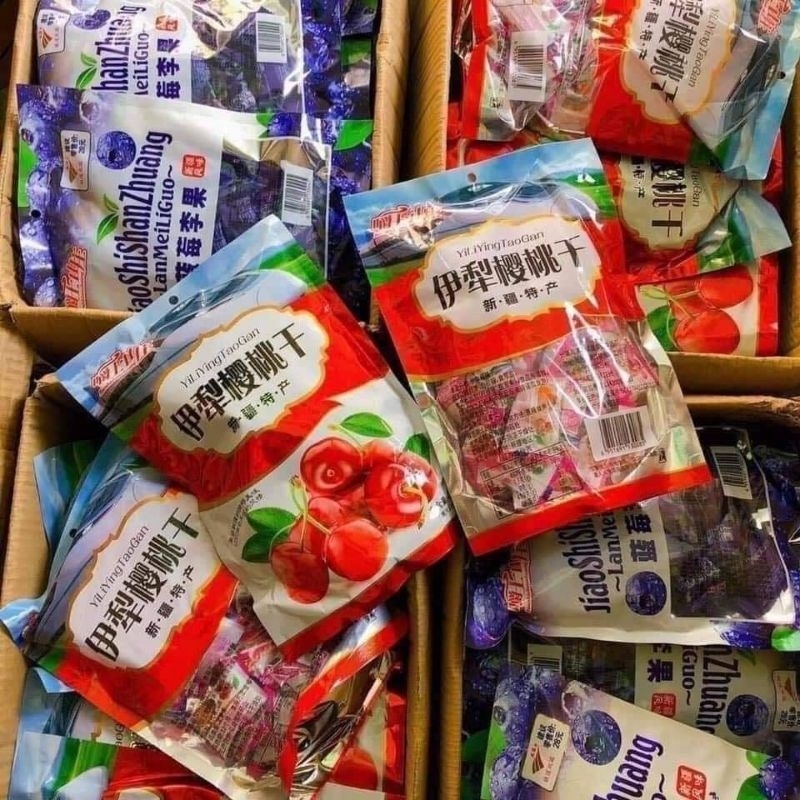 Kẹo ômai,việt quất,cherry mix vị