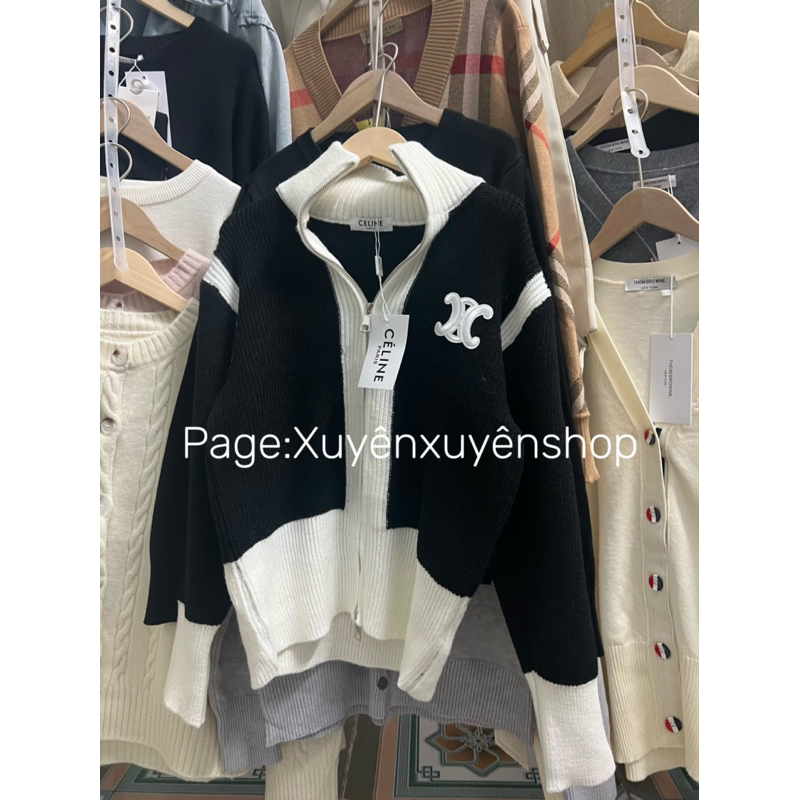 Áo Khoác Len CE LINE Hàng QCL1