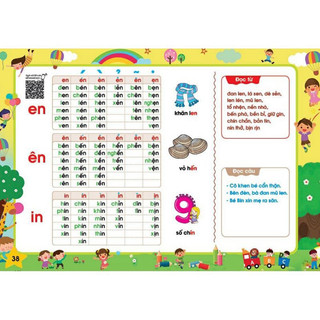 Tập Đánh Vần Tiếng Việt 4-6 Tuổi