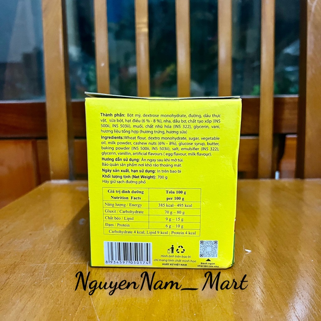 LƯƠNG KHÔ HẢI CHÂU 5 SAO COMPO 50k/1 hộp 10 chiếc