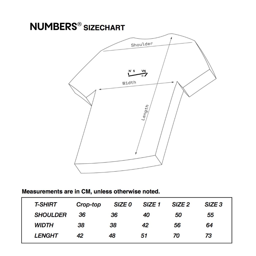 ÁO THUN THÊU SOMEDAY BLACK UNISEX  - NUMBERS CHÍNH HÃNG