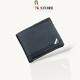 Ví nam fullbox dáng ngắn có hộp để làm quà tặng cho bạn trai, bóp nam tặng bố ngày lễ valentine, sinh nhật 7K STORE VN10