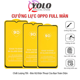 Kính cường lực oppo a76 a16 a16k a16s a1k a5s a7 a12 a12s r17 pro a5 a9 2020 a31 a8 a52 a72 a92 a53 a32 a15 a15s [9D]