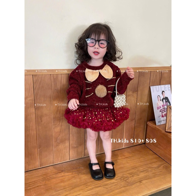 Set Váy Áo Len cao cấp hàng Quảng Châu VIP