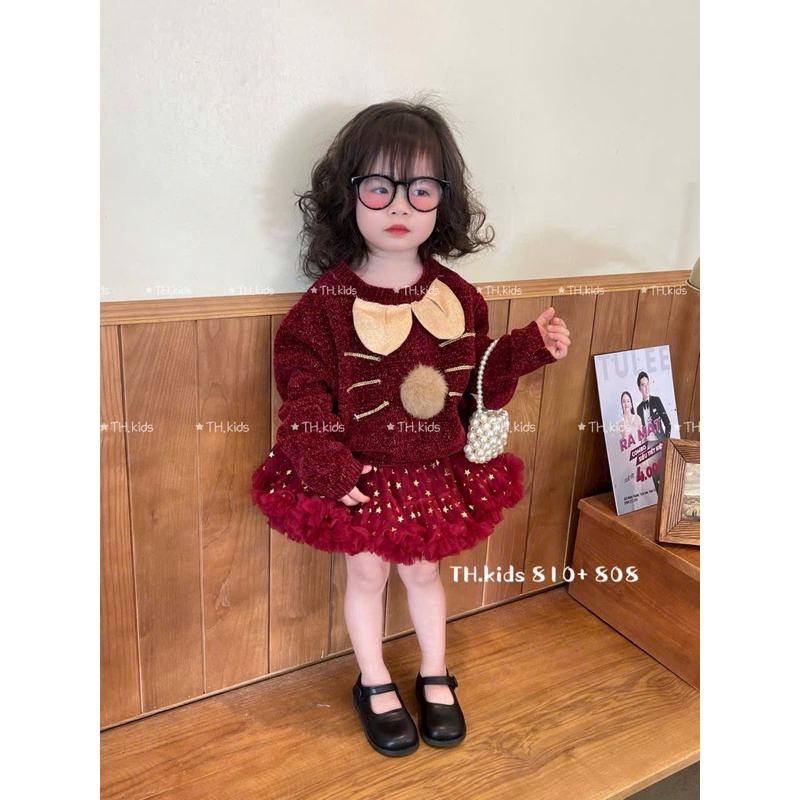 Set Váy Áo Len cao cấp hàng Quảng Châu VIP