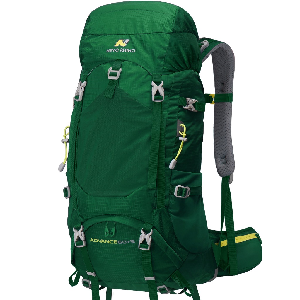 Balo du lịch, leo núi, trekking cỡ lớn – 65 lít – NEVO RHINO V65 - ZÓNG®