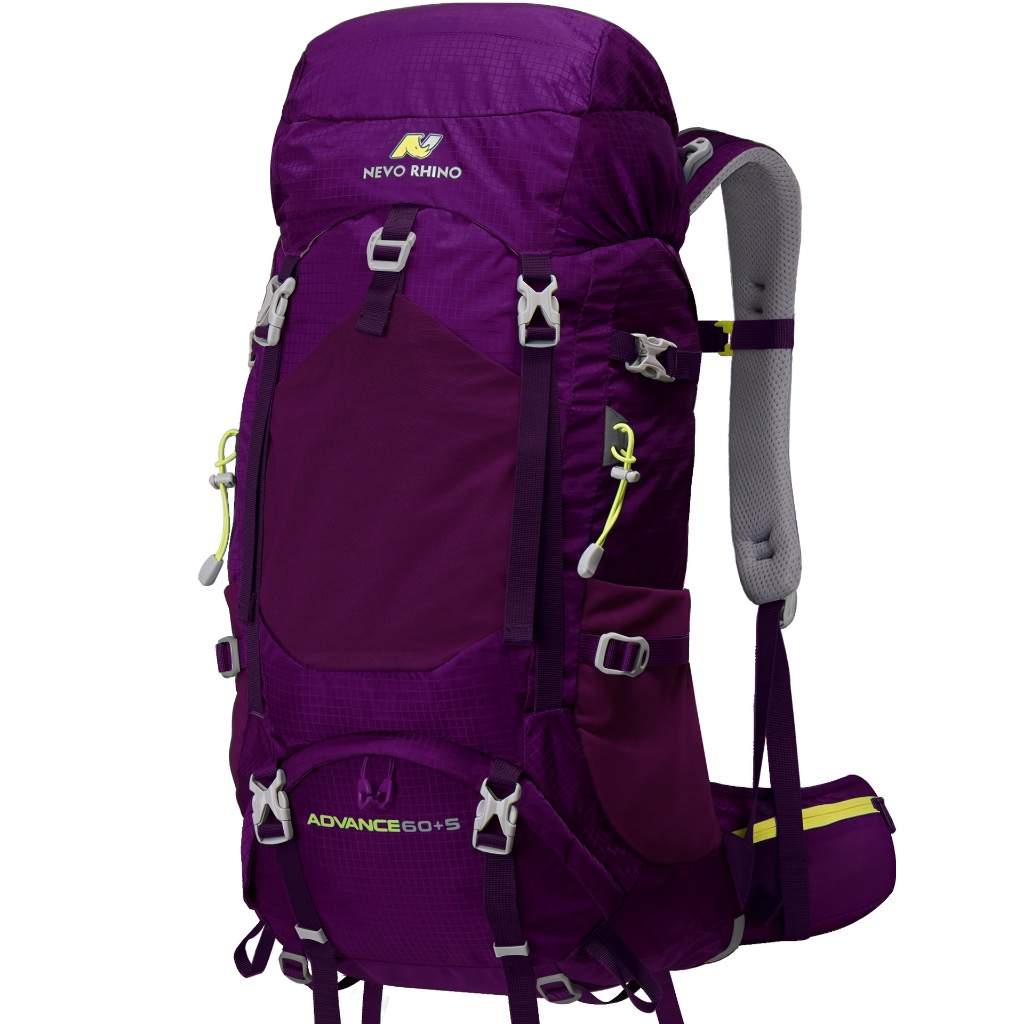 Balo du lịch, leo núi, trekking cỡ lớn – 65 lít – NEVO RHINO V65 - ZÓNG®