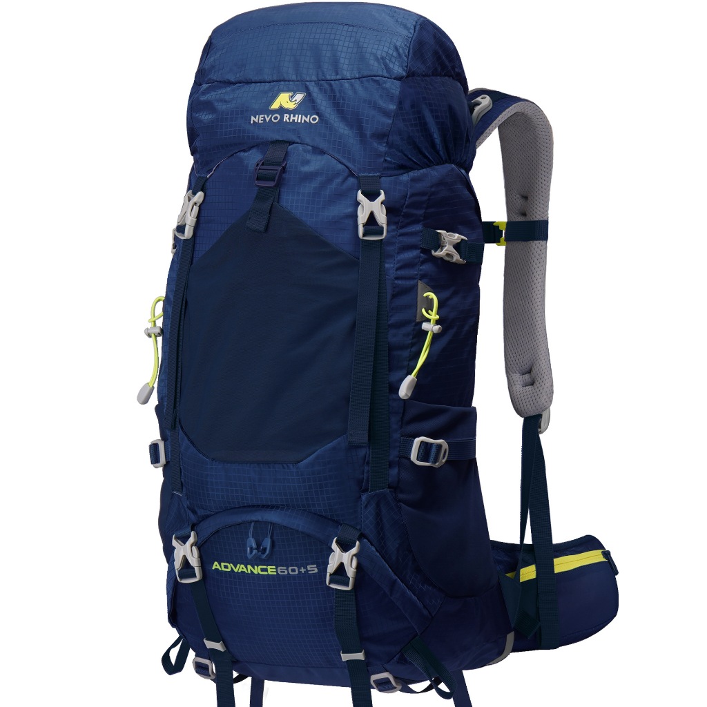 Balo du lịch, leo núi, trekking cỡ lớn – 65 lít – NEVO RHINO V65 - ZÓNG®