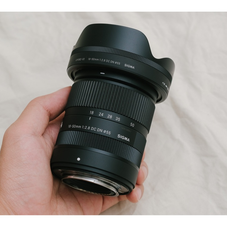 Ống kính Sigma 18-50mm F2.8 DC DN (C) For Sony E - Mới 99%