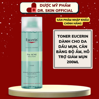 Nước cân bằng cho da dầu mụn Toner Eucerin Pro Acne 200ml