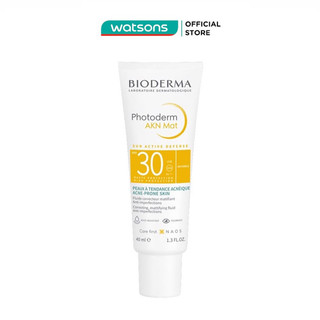 Kem Chống Nắng Bioderma Photoderm Akn Mat SPF30 Kiểm Soát Dầu Dành Cho Da Hỗn Hợp & Da Dầu 40ml