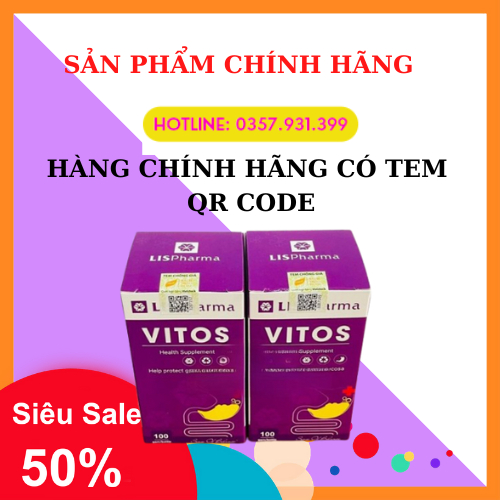 Dạ Dày Vitos Chính Hãng - Trào Ngược, Viêm Loét Dạ Dày