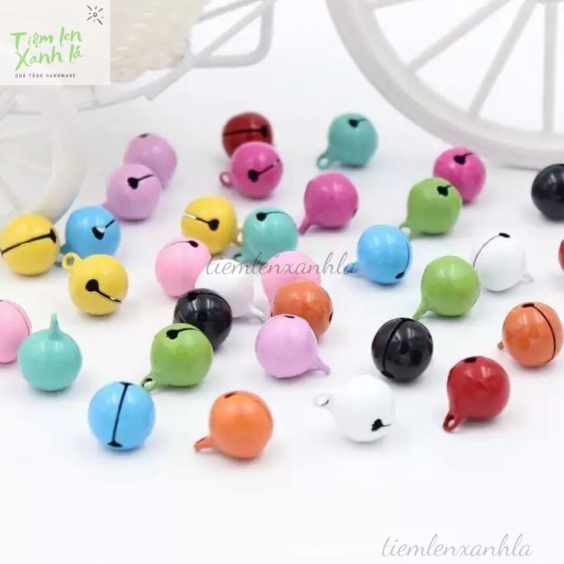 Set 10 chuông 14mm màu sắc pastel làm đồ handmade/ diy