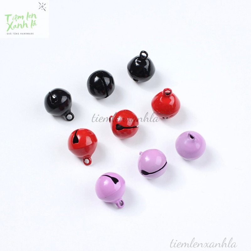 Set 10 chuông 14mm màu sắc pastel làm đồ handmade/ diy