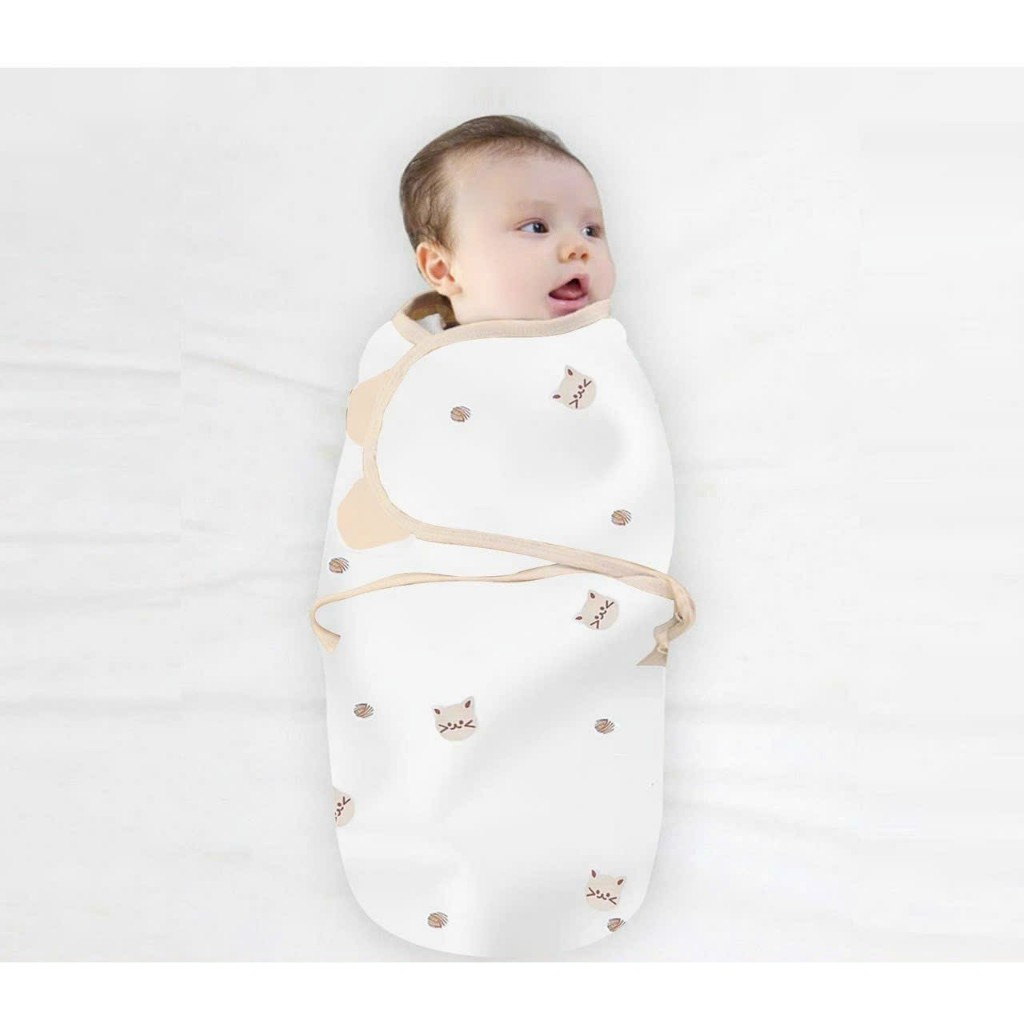 Ủ kén Monona - Ủ kén sợi Cotton Organic thiết kế thông minh cho bé từ sơ sinh ngủ không bị giật mình