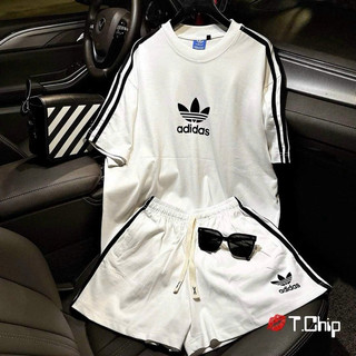 Đồ bộ nữ ngắn thun cotton thêu cao cấp