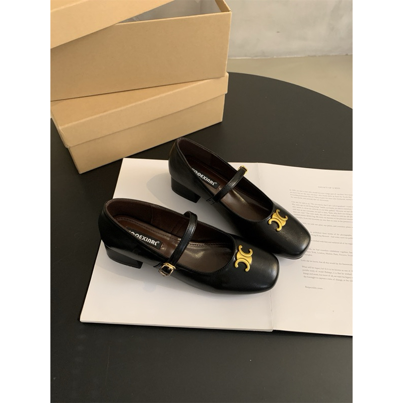 Giày búp bê tag đồng ciline