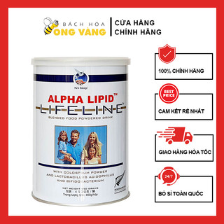 Sữa non Alpha Lipid Lifeline 450g ☘ FREE SHIP ☘ chính hãng New Zealand nguyên mã code