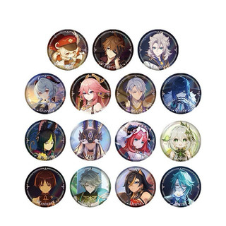 Huy Hiệu Badge Ghim Cài Chủ Đề Nhân Vật Genshin Impact