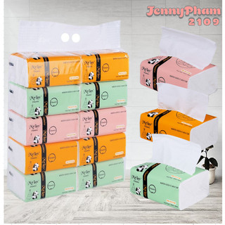 Combo 10 gói khăn giấy rút mỹ lan gấu trúc