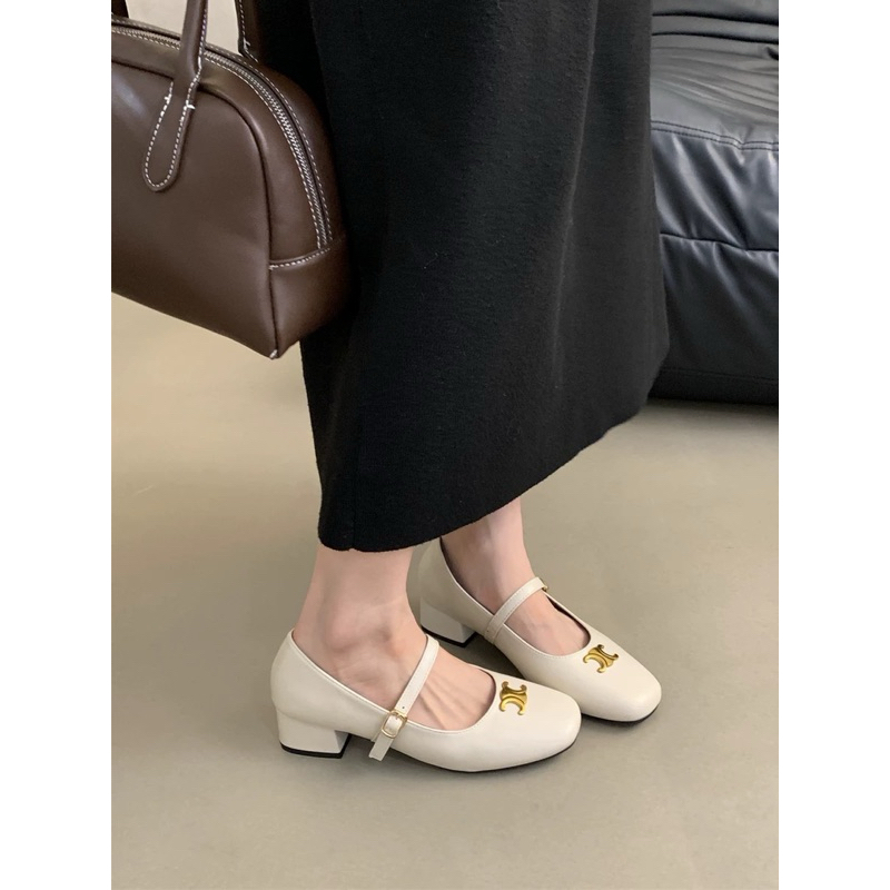 Giày búp bê tag đồng ciline