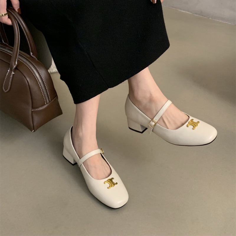 Giày búp bê tag đồng ciline