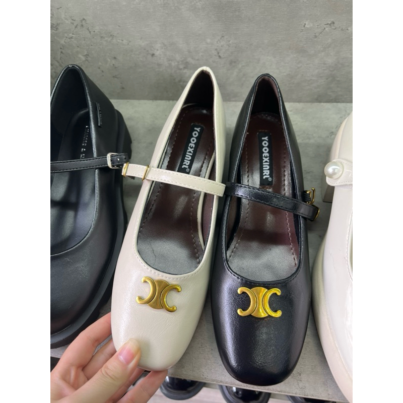 Giày búp bê tag đồng ciline