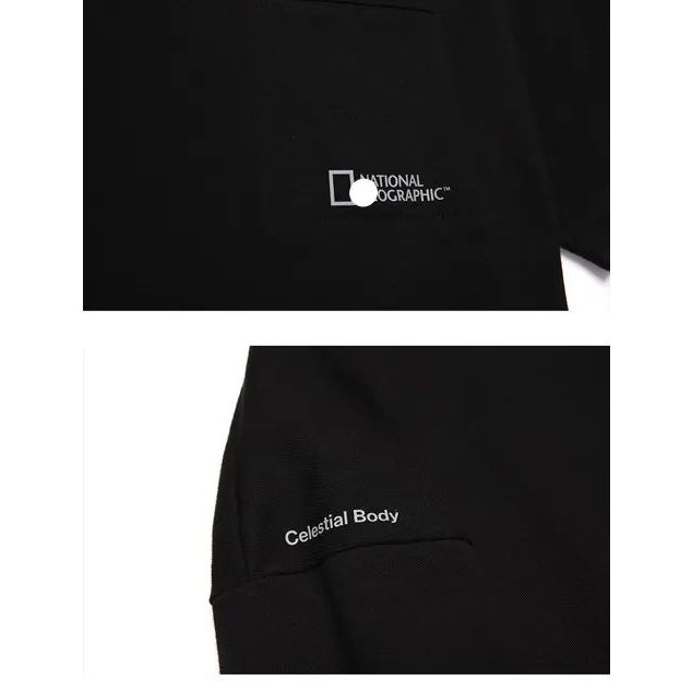 Áo thun National Geographic unisex oversize