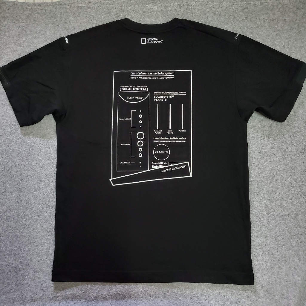 Áo thun National Geographic unisex oversize